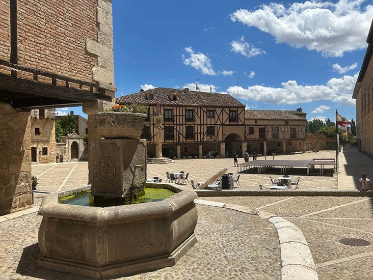 Soportales y soportales de Peñaranda de Duero