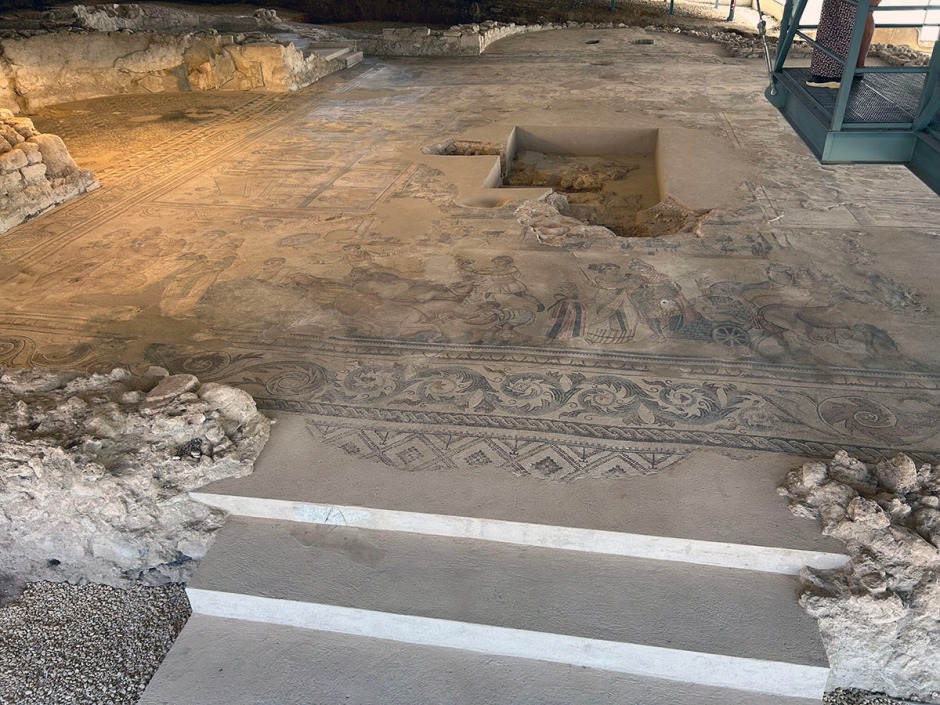 Mosaico Villa romana Noheda