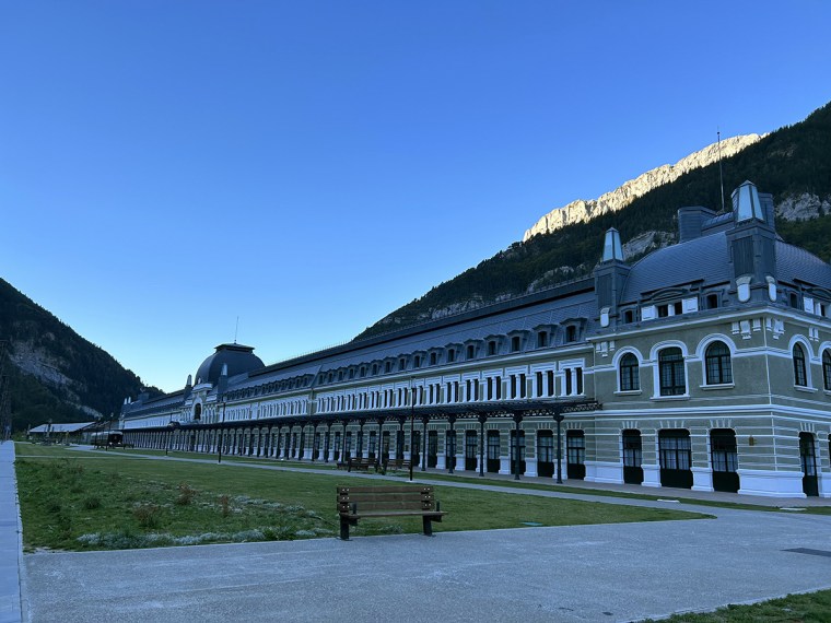 Estación de Canfranc en Huesca