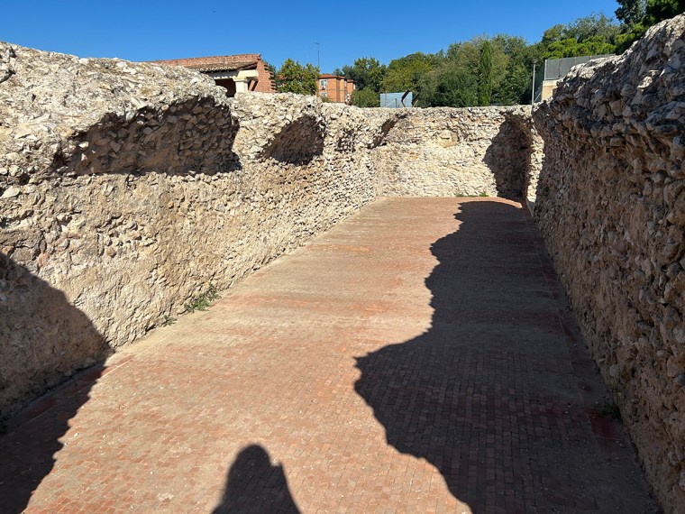 Criptopórtico en Complutum