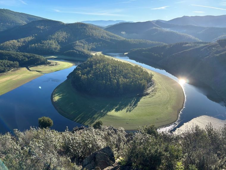 Meandro del Melero, Riomalo de Abajo (Las Hurdes)