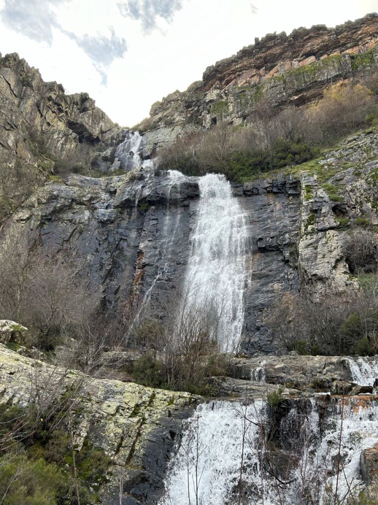 Chorreras de Despeñalagua en Valverde de los Arroyos