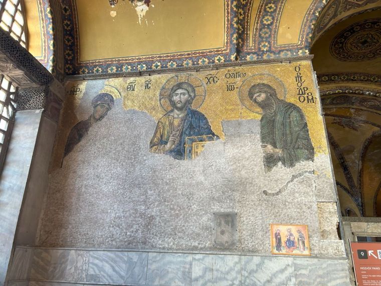 Mosaico Santa Sofía Estambul