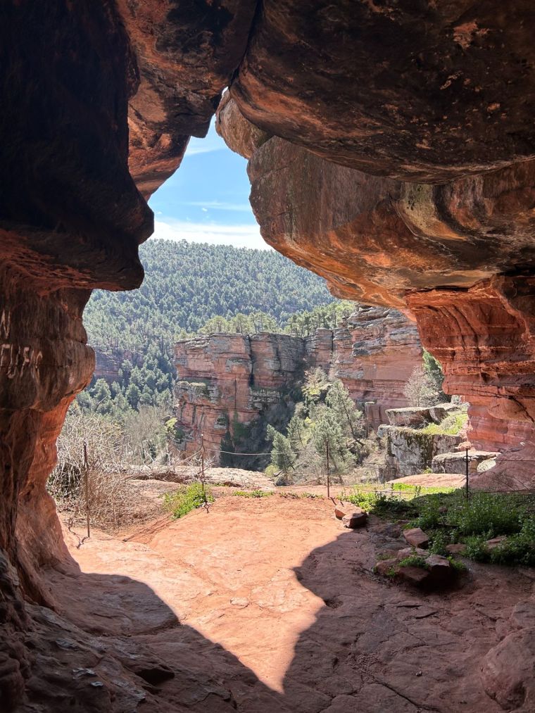 Ascenso al Barranco de la Hoz Parque Natural Alto Tajo