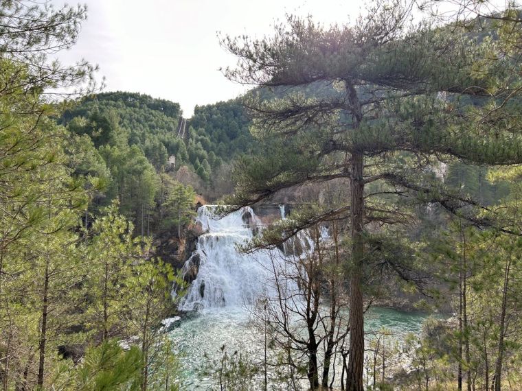 Salto de la Poveda Parque Natural de Alto Tajo
