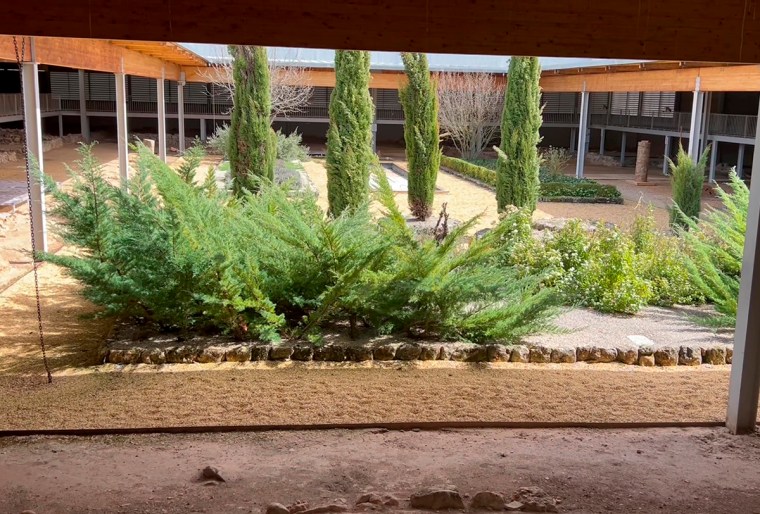 Peristilo Villa La Dehesa en Soria