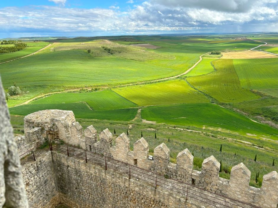 Vistas castillo de Tiedra