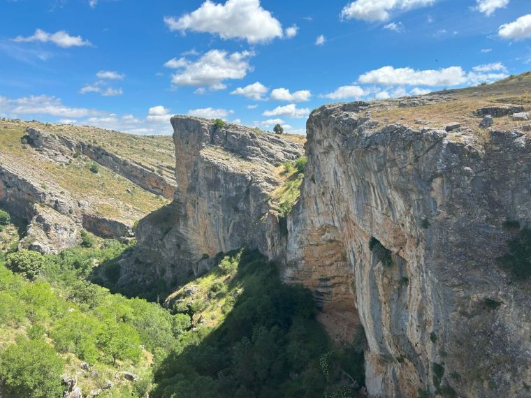 Cañón del río Dulce en Pelegrina
