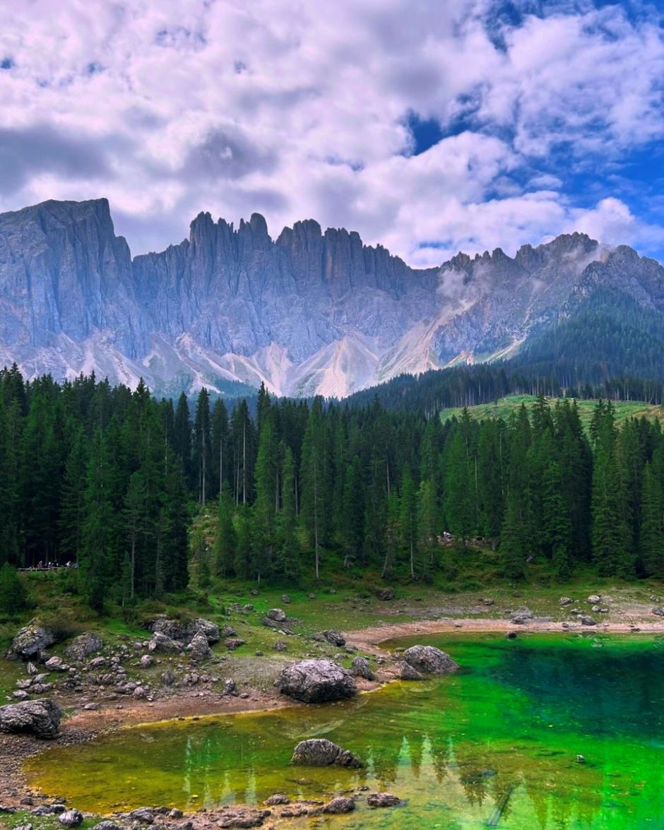 Lago di Carezza Dolomitas