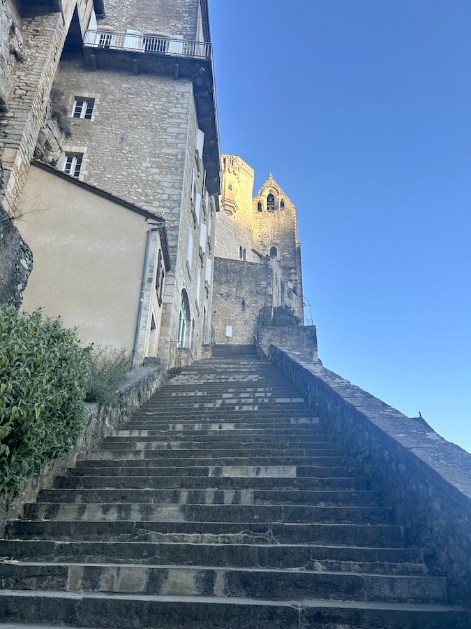 Gran escalera de Rocamadour
