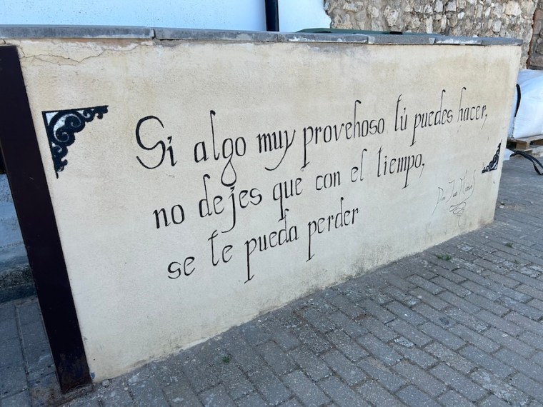 Frase de Don Juan Manuel en Alarcón Cuenca