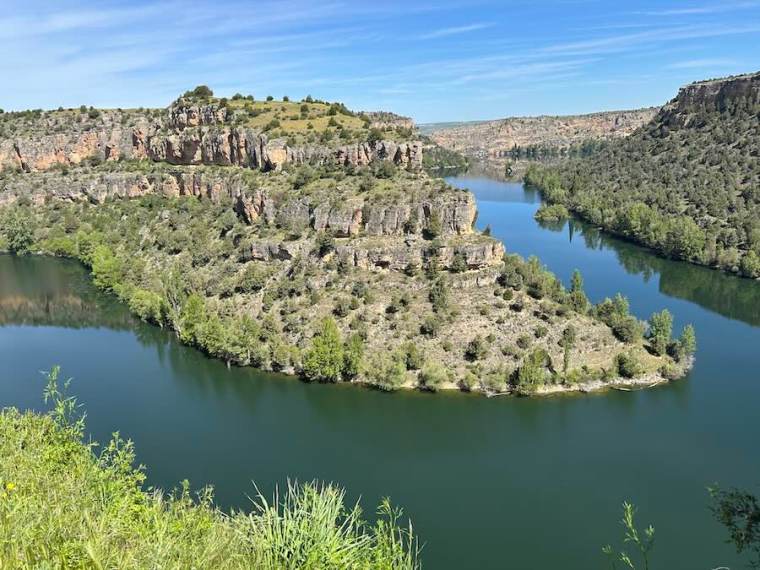 duraton hoces ermita san frutos