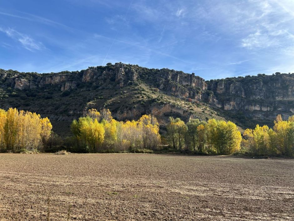 Barrando río Dulce Aragosa