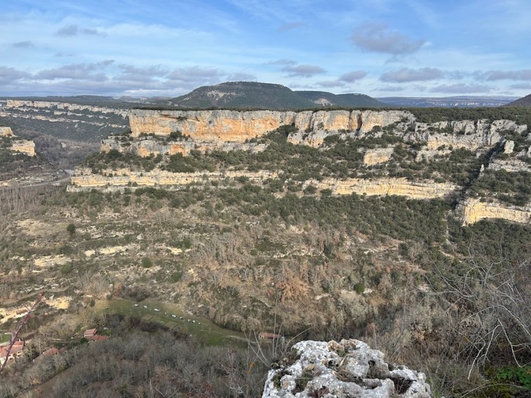 Cañón vistas desde Valdelateja